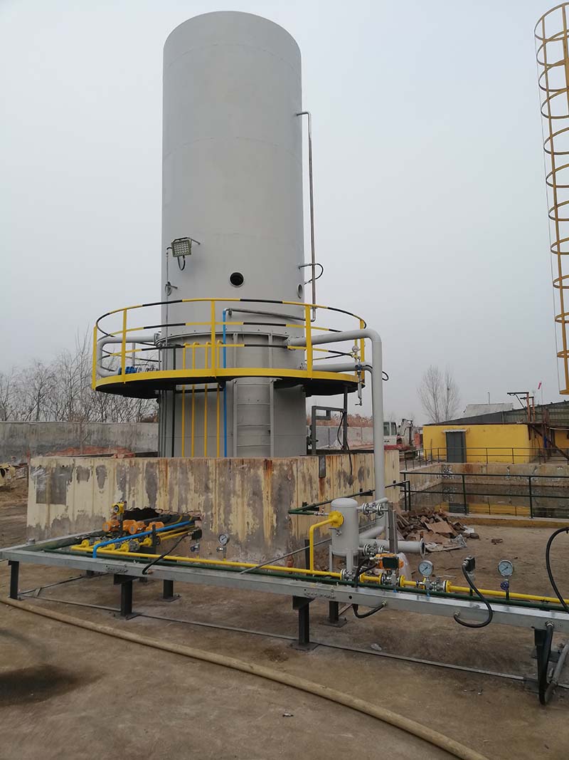 轮胎裂解装置配套火炬